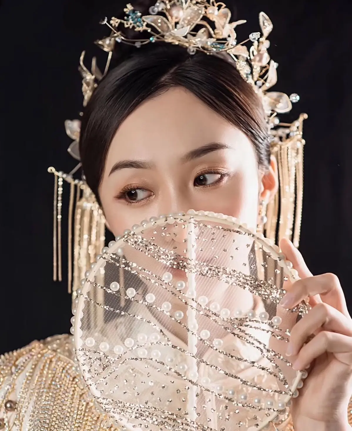 Modern Chinese bridal beauty by Yuki